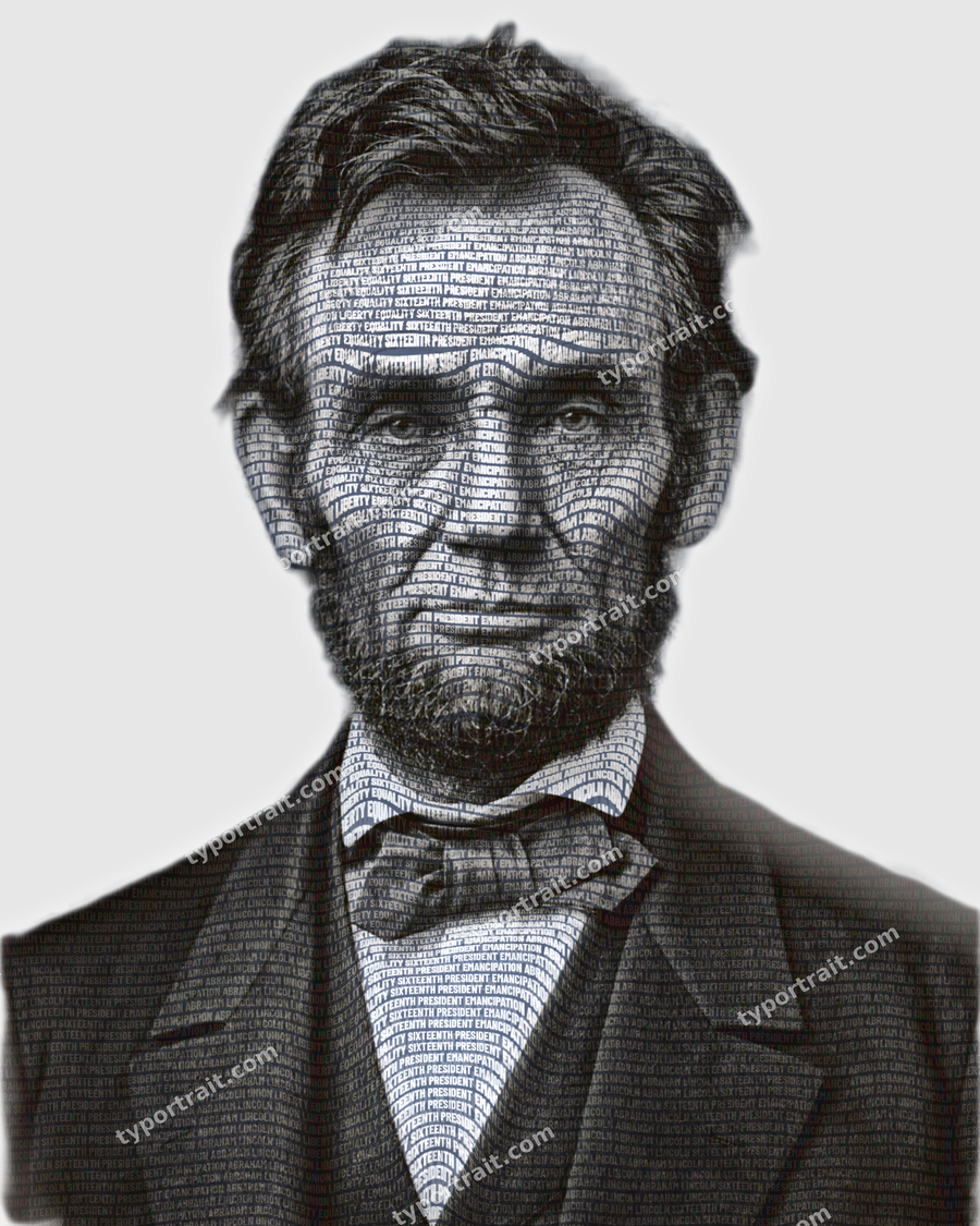 Abraham Lincoln &mdash; sacred word portrait