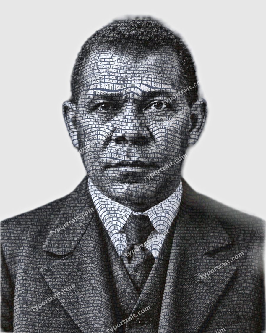 Booker T. Washington &mdash; sacred word portrait